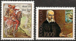 YUGOSLAVIA 1978 400th Death Anniversary Of Julije Klovic (Croat Miniaturist) Set MNH - Unused Stamps