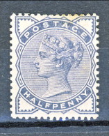 UK 1883 Victoria N. 76 - 0,5 Penny Ardesia MNH - Nuevos