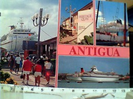 ANTIGUA E BARBUDA VUES NAVE SHIP  CRUISE NAVI  CROCIERA   VB1985  EQ12834 - Antigua E Barbuda