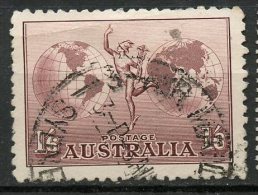 Australia 1937 1sh6p Air Mail Issue #C5 - Used Stamps