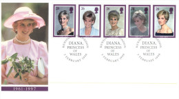 (431) UK FDC Cover - 1998 - Diana Princess Of Wales - 1991-2000 Dezimalausgaben
