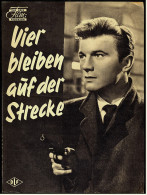 Das Neue Film-Programm Von Ca. 1954  -  "Vier Bleiben Auf Der Strecke"  -  Mit Laurence Harvey , Gloria Grahame - Revistas