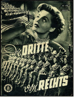 Das Neue Film-Programm Von Ca. 1950  -  "Die Dritte Von Rechts"  -  Mit Vera Molnar , Grete Weiser - Revistas