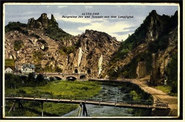 Altenahr  -  Burgruine Are Und Tunnels Aus Dem Langfigtal  -  Ansichtskarte Ca.1930    (4025) - Bad Neuenahr-Ahrweiler