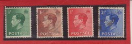 1936 - EDOUARD VIII   Mi No 193/196 Et Yv No 205a/209  Serie Complete - Gebraucht