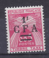 Taxe Yt 45 ** Neuf Sans Charniere , Reunion CFA ..  Cote  3.50 € - Nuovi