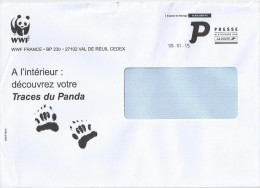 Lettre Destineo De WWF. (Voir Commentaires) - Covers & Documents