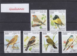 Rep. Togo 1996 - 2473/78 Used (Michel)  Uccelli Esotici - Cuckoos & Turacos