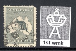 AUSTRALIA, 1913 2d 1st Wmk Rounded Corner - Usati