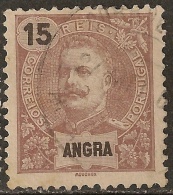Angra – 1897 King Carlos 15 Réis - Angra