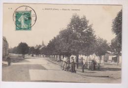 CPA DPT 18, APREMONT, LA RUE PRINCIPALE En 1905!! BAUGY, PLACE DU COMMERCE - Baugy