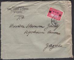 Yugoslavia 1924, Cover Bakar To Zagreb W./postmark Bakar - Briefe U. Dokumente