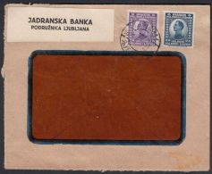 Yugoslavia 1924, Cover Ljubljana To Zagreb W./postmark Ljubljana - Briefe U. Dokumente