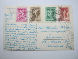 1939, Scouting , Pfadfinder  Satz Auf Karte - Cartas & Documentos