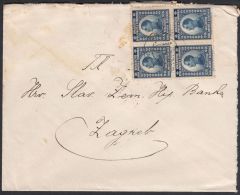 Yugoslavia 1924, Cover Kastel Stari To Zagreb W./postmark Kastel Stari - Lettres & Documents