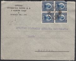 Yugoslavia 1924, Cover Novi Sad To Zagreb W./postmark Novi Sad - Brieven En Documenten