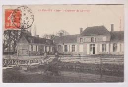 CPA DPT 18, CLEMONT, CHATEAU DE LAUROY En 1913!! - Clémont