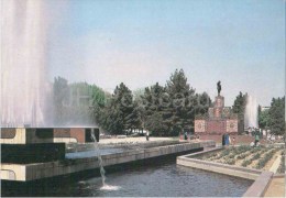 Lenin Square - Fountain - Ashgabat - Ashkhabad - 1989 - Turkmenistan USSR - Unused - Turkménistan