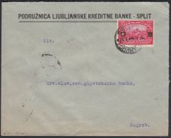 Yugoslavia 1924, Cover Split To Zagreb W./postmark Split - Covers & Documents