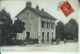 BRULON La Gare (avec Train) - Brulon