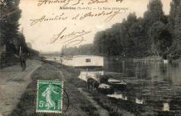 CPA - ANDRESY (78) - Le Bateau-Lavoir En Bord De Seine - Andresy