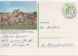 Nr. 3469, Ganzsache Deutsche Bundespost,  Schwäbisch Hall - Cartes Postales Illustrées - Oblitérées