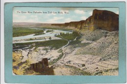 THE  GREEN  RIVER  PALLISADES  FROM  TOLL  GATE  ROCK - Sonstige & Ohne Zuordnung