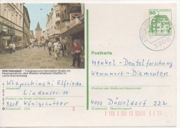 Nr. 3473, Ganzsache Deutsche Bundespost,  Helmstedt - Illustrated Postcards - Used