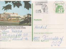 Nr. 3483, Ganzsache Deutsche Bundespost,  Baunatal - Cartoline Illustrate - Usati