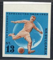 BULGARIE 1962 - ** - YT 1139 ND - Coupe Monde Chili - Football Soccer 3-13 - 1962 – Cile