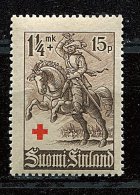 (cl 21 - P49) Finlande * N° 215 (ref. Michel Au Dos)- Croix-Rouge (cavalier) - - Unused Stamps