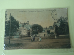 58  GUERIGNY  Forges De La Chaussade, Cour Du Château - Guerigny