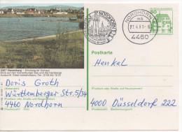 Nr. 3495, Ganzsache Deutsche Bundespost,  Vienenburg - Cartoline Illustrate - Usati