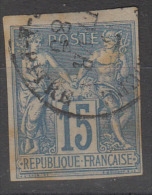 #74# COLONIES GENERALES N° 41 Oblitéré Pointe-à-Pitre (Guadeloupe) - Sage