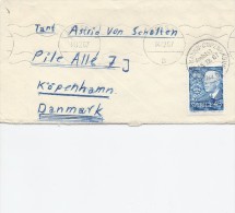 Postmark: Nässjø -  Malmö-Copenhague.  Used 1967.  H-63 - Other & Unclassified