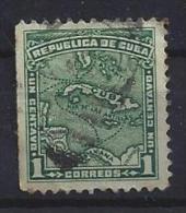 Cuba  1914  Map Of West Indies  1c  (o) - Used Stamps