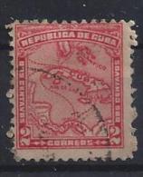 Cuba  1914  Map Of West Indies  2c  (o) - Gebruikt