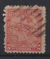 Cuba  1914  Map Of West Indies  2c  (o) - Gebruikt