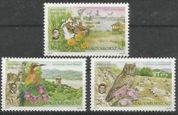 U 2001-4659-61 BIRDS, HUNGARY, 1 X 1v, MNH - Unused Stamps