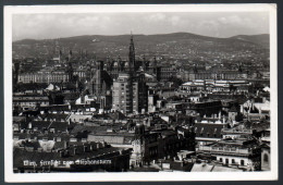 0117  Alte Foto Ansichtkarte -  Wien Fernsicht Vom Stephansturm - 39107 - Stephansplatz