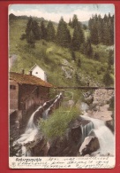 NV-01 Gebirgsmühle, Region Chur - St Moritz. Stempel St Moritz 1903 Für Frankreich. Briefmarke Fehlt. Pioneer - Coira