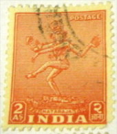 India 1949 Nataraja 2a - Used - Gebraucht