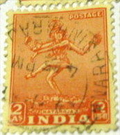 India 1949 Nataraja 2a - Used - Usati