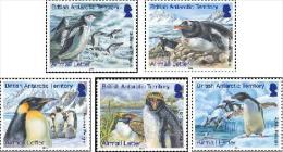 British Antarctic Territory 2014 Birds- Penguins 5v Mint - Otros & Sin Clasificación