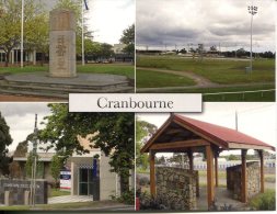 Australian Cities - Victoria - Melbourne - Cranbourne - War Memorial - Police Station - Horse Racing Turf Club - Melbourne