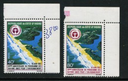 Cote D´Ivoire 1982 Y&T 620/21 ** - Côte D'Ivoire (1960-...)