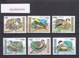 Rep. Togo 1999 - 2955/60 Used (Michel)  Uccelli - Cuco, Cuclillos