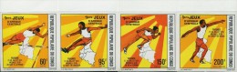 AT2873 Congo-Brazzaville 1975 Games Discus Map Imperf 4v MNH - Sonstige & Ohne Zuordnung