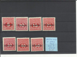 AUSTRIA , OCUPACION EN ITALIA  , TAXAS  1/7    MH   * - Ongebruikt