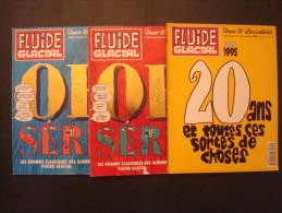 FLUIDE GLACIAL . OR1 . OR2. 20ANS - Loten Van Stripverhalen